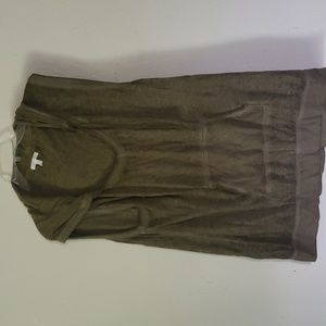 Abound sleeveless pullover, army Green space dye